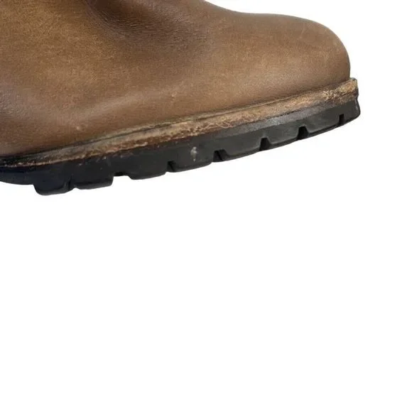 Coach Chelsea Boot Odelle Leather Tan Stretch Ankle Pull On 5.5 - Picture 6 of 10